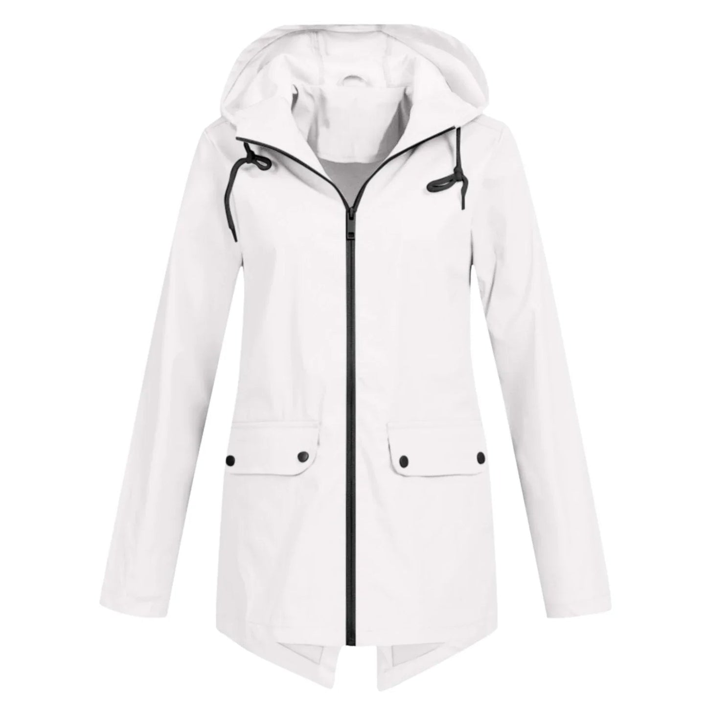 Berg-Feldt | Lässige Wasserdichte Damenjacke mit Kapuze und Reißverschluss Ideal für Herbst Winter