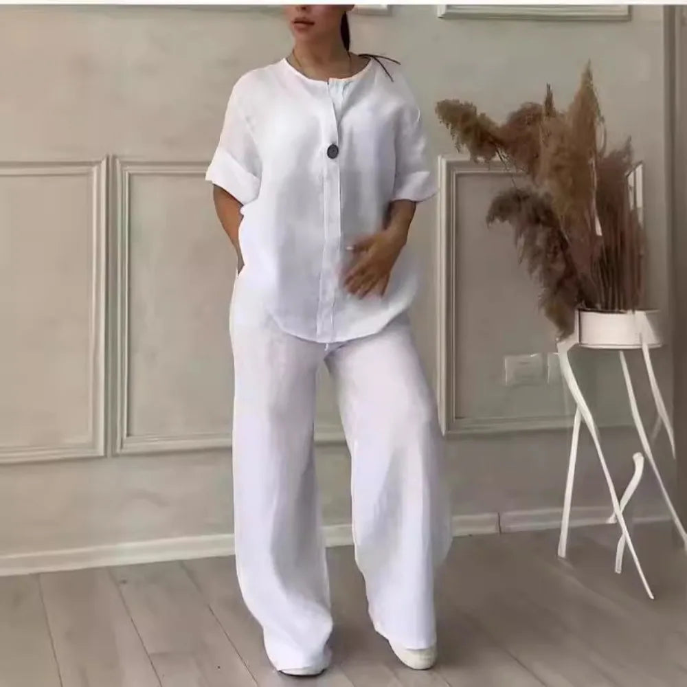 Tenue d'été en lin Camille™ – coupe confortable