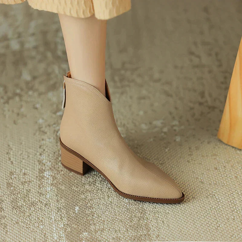 Berg-Feldt | Stiefeletten mit Blockabsatz für Damen