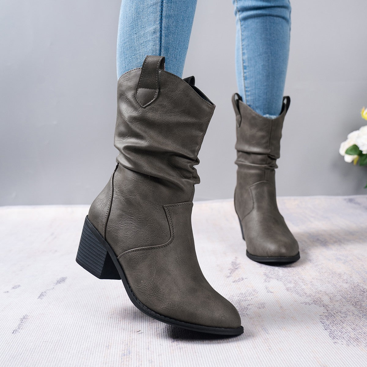 Bottes à lacets modernes pour femme par Emma