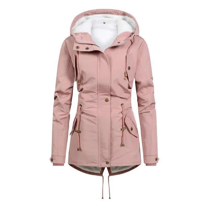 Berg-Feldt | Veste mi-longue à capuche coupe-vent