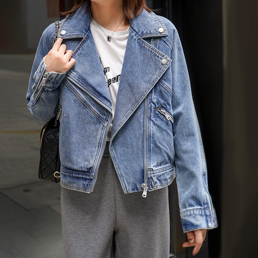 Berg-Feldt | Veste en jean de la collection Weinlese
