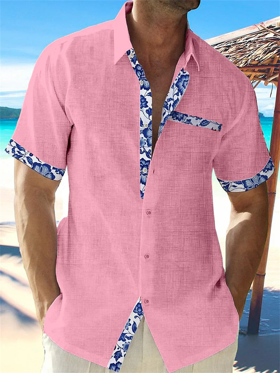 Chemise en lin Berg-Feldt pour le printemps et l'été