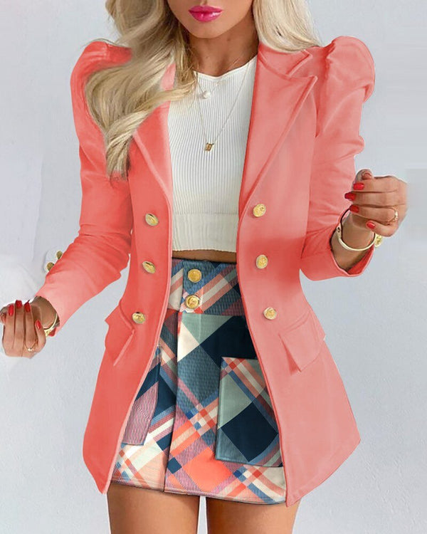 Ensemble blazer et jupe pour femme par Avelena