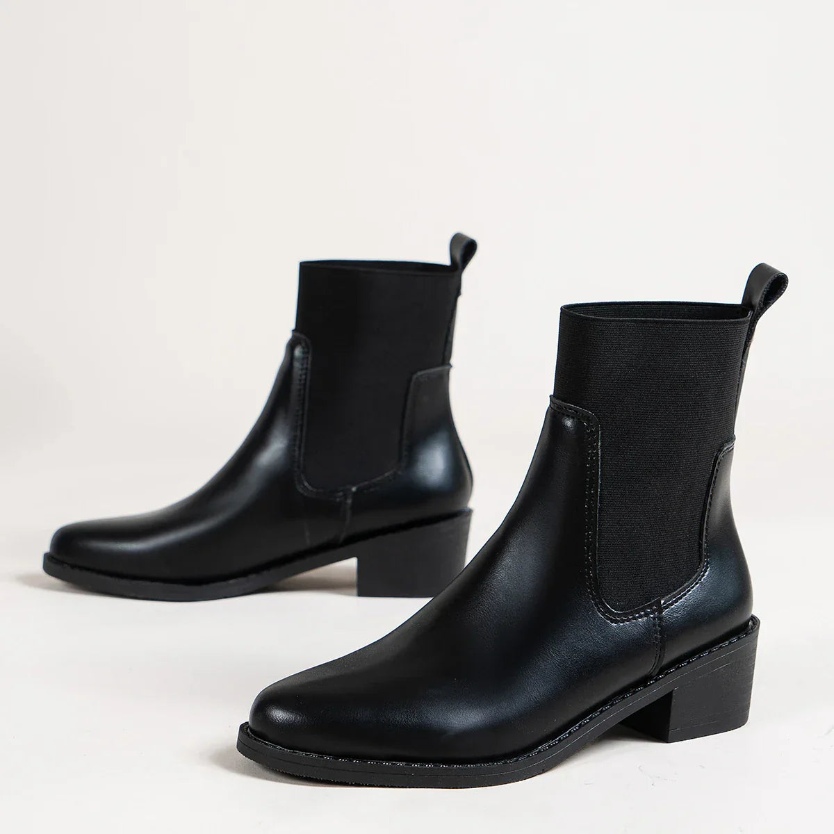 Berg-Feldt | Chelsea Boots à talon épais et bout pointu
