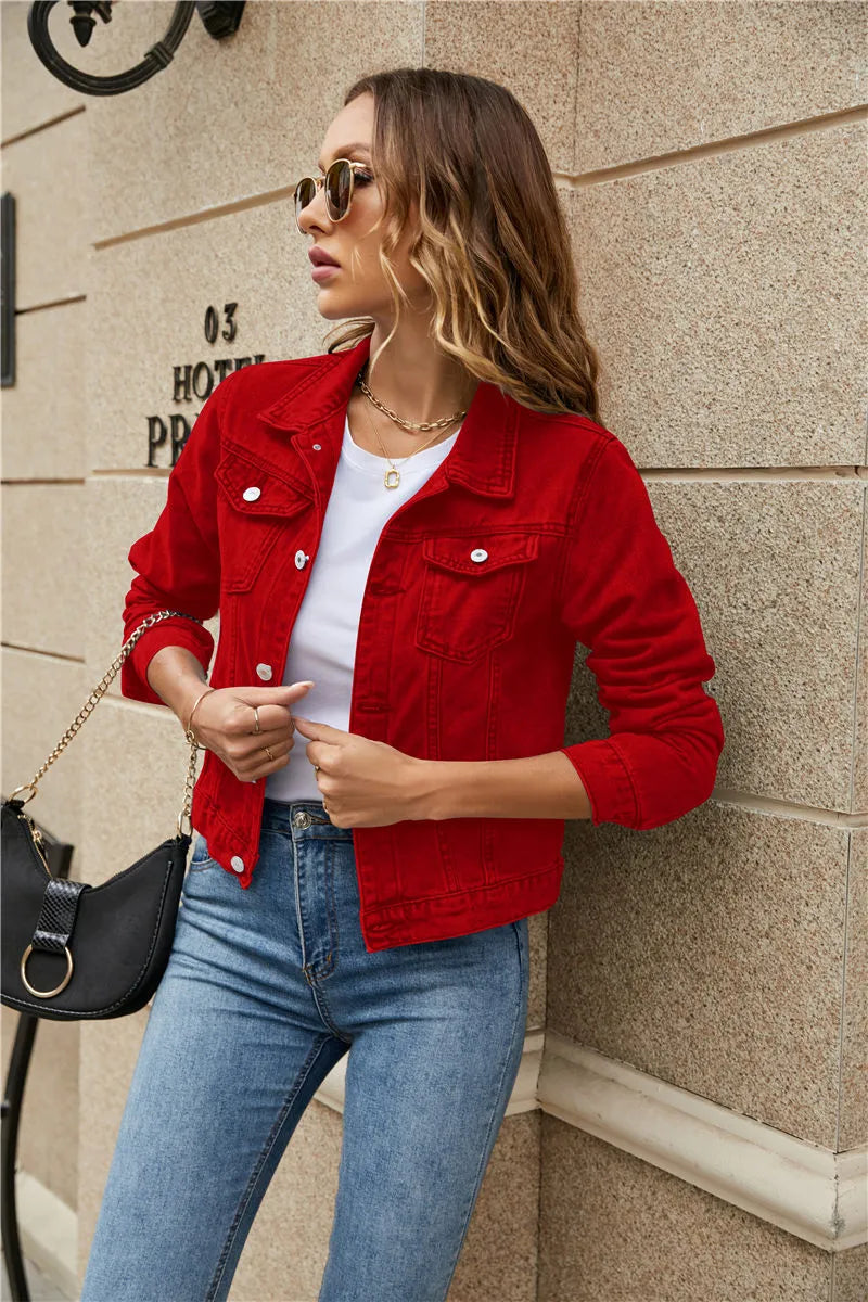 Stylische Jeansjacke für den Sommer – Aubri