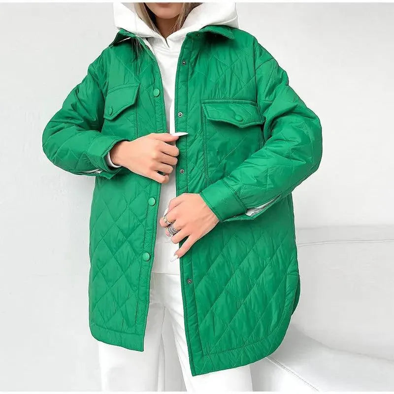 Berg-Feldt | Jacke Stilvoll Knopfverschluss, Geräumige Taschen Ideal für Den Herbst