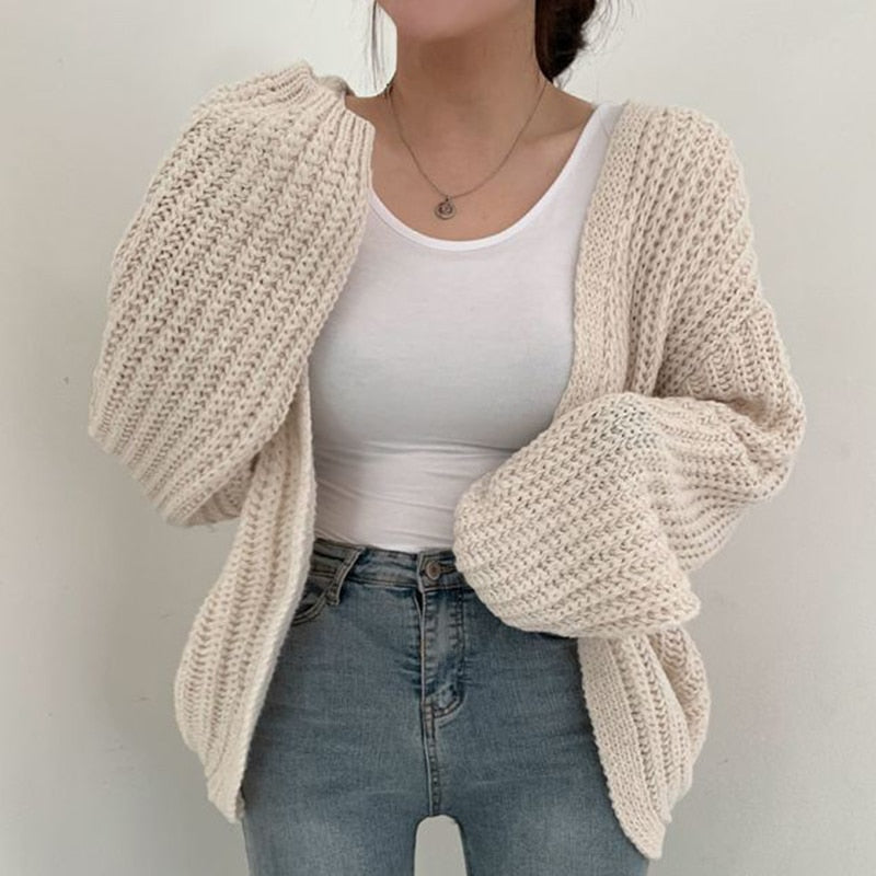 Berg-Feldt | Grobstrick Oversized Weste