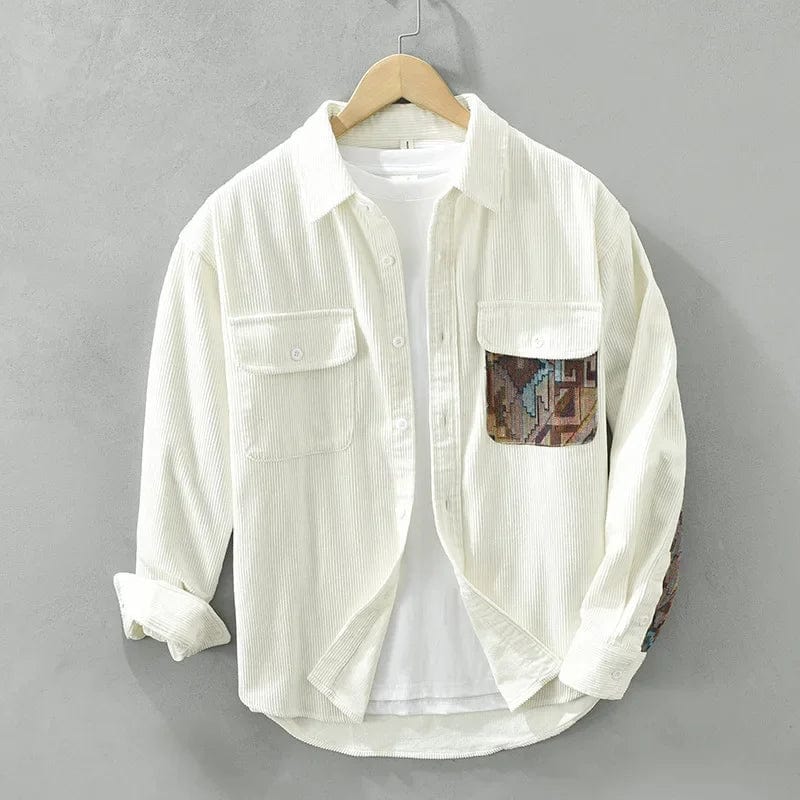 CARL – Chemise à détails brodés