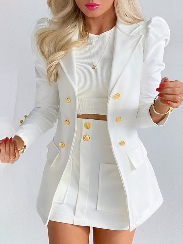 Ensemble blazer et jupe pour femme par Avelena
