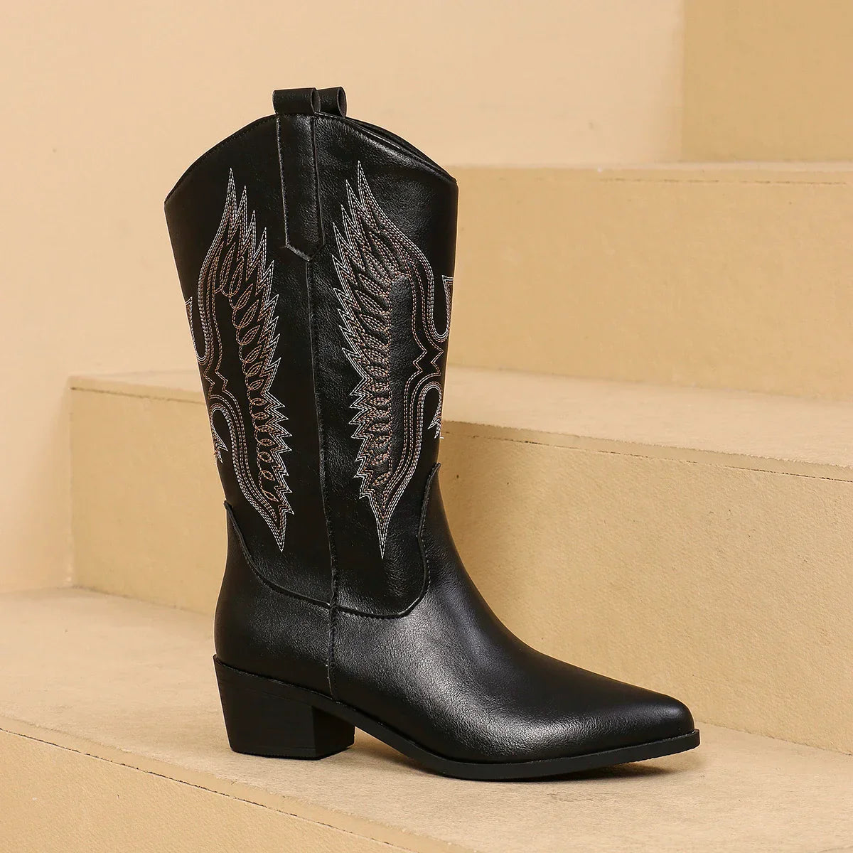 Berg-Feldt | Bottes à talons bas pour femmes