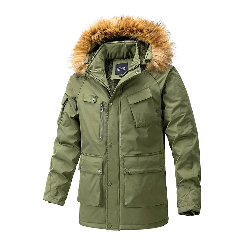 Blouson d'hiver homme Robbie - épais et tendance