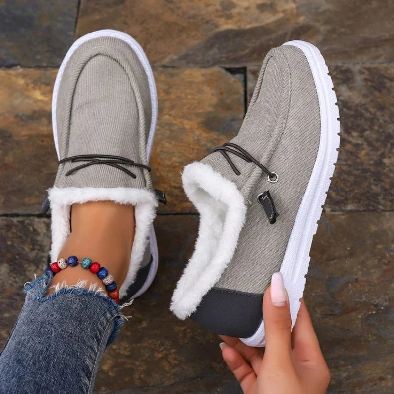 Berg-Feldt | Chaussures d'hiver en velours épais