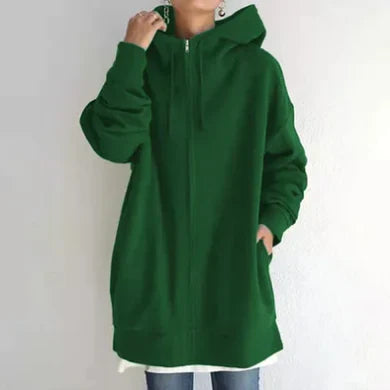 Berg-Feldt | Sweat à capuche zippé d'hiver pour femme