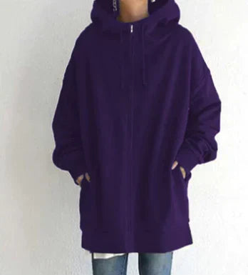 Berg-Feldt | Sweat à capuche zippé d'hiver pour femme