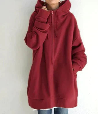 Berg-Feldt | Sweat à capuche zippé d'hiver pour femme