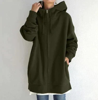 Berg-Feldt | Sweat à capuche zippé d'hiver pour femme