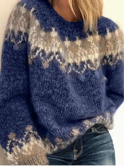 Berg-Feldt | Eleganter Rundhals Pullover