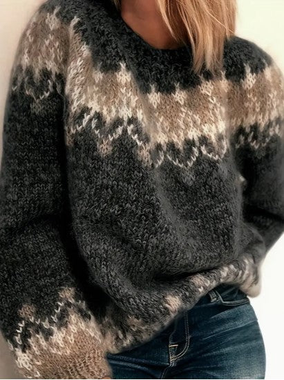 Berg-Feldt | Eleganter Rundhals Pullover