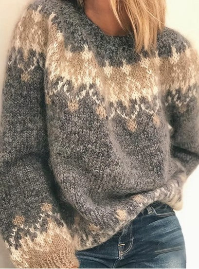 Berg-Feldt | Eleganter Rundhals Pullover