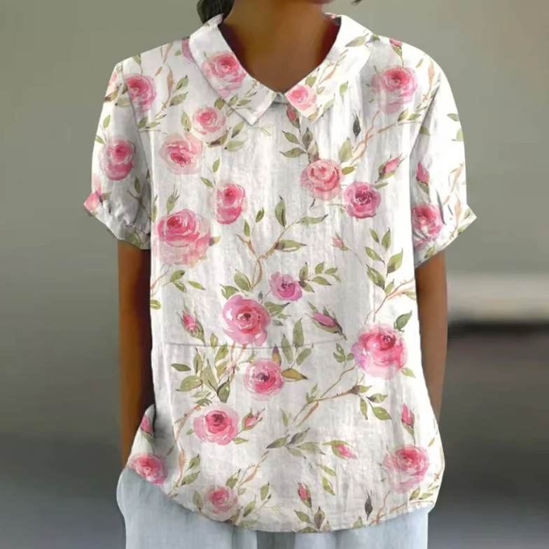 Chemisier femme Berg-Feldt à motif floral élégant