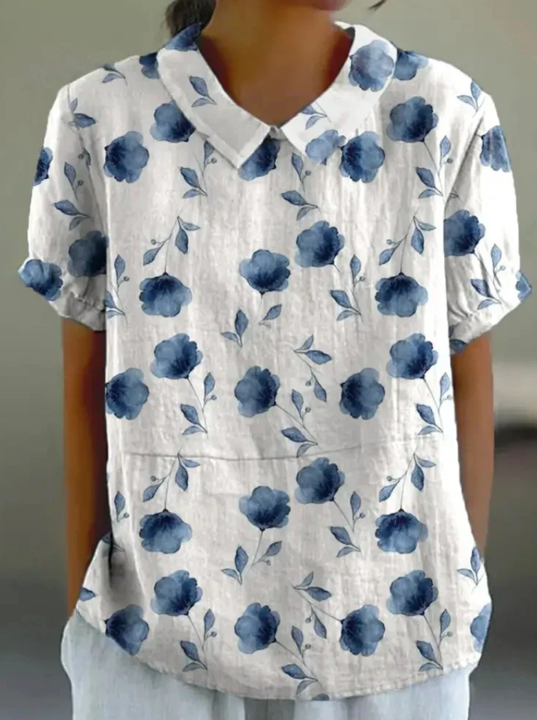 Chemisier femme Berg-Feldt à motif floral élégant
