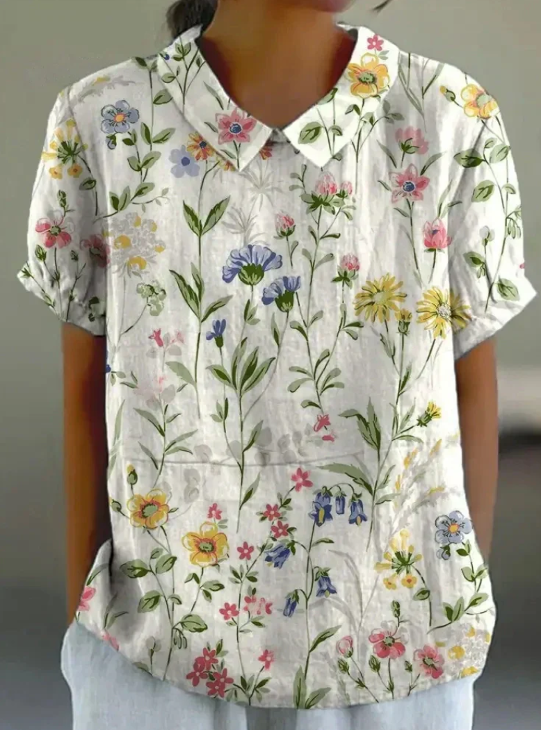 Chemisier femme Berg-Feldt à motif floral élégant