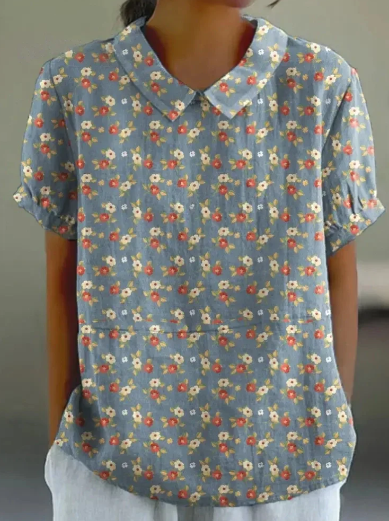 Chemisier femme Berg-Feldt à motif floral élégant