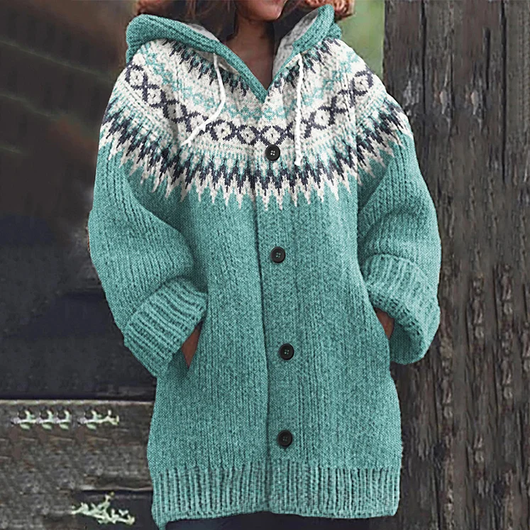 Berg-Feldt | Elegante Gestrickte Komfort-Damenjacke