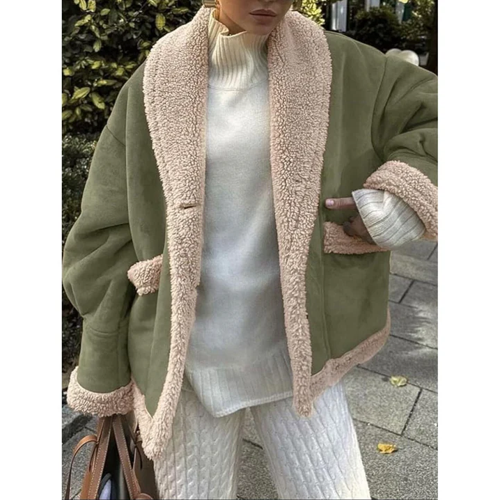 Berg-Feldt | Manteau d'hiver pour femme avec col