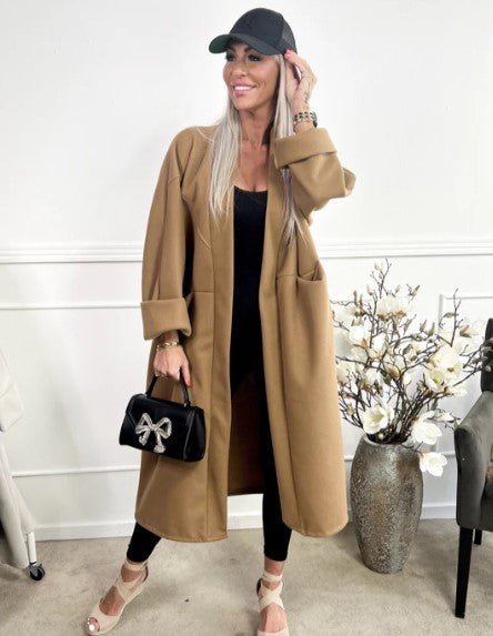 Berg-Feldt | Manteau Wberggrand avec surpiqûres et poches claires