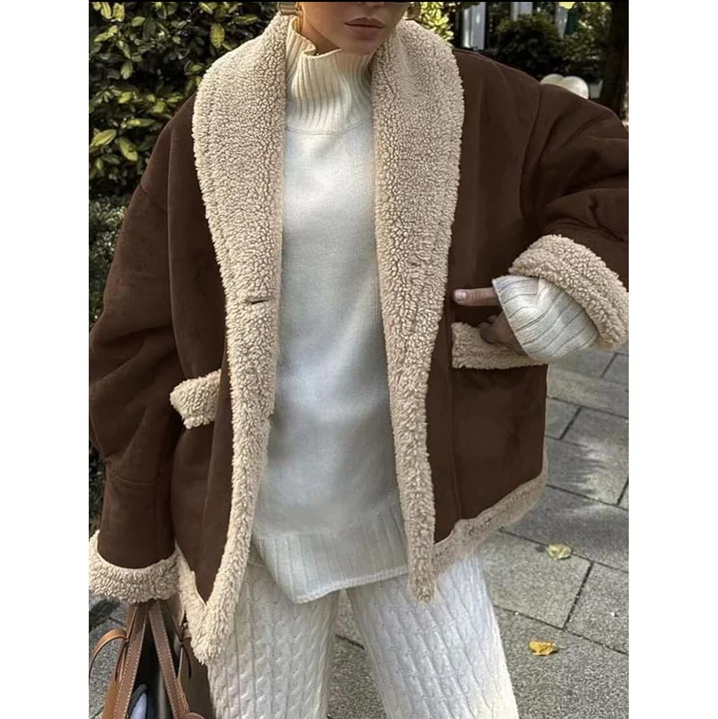 Berg-Feldt | Manteau d'hiver pour femme avec col