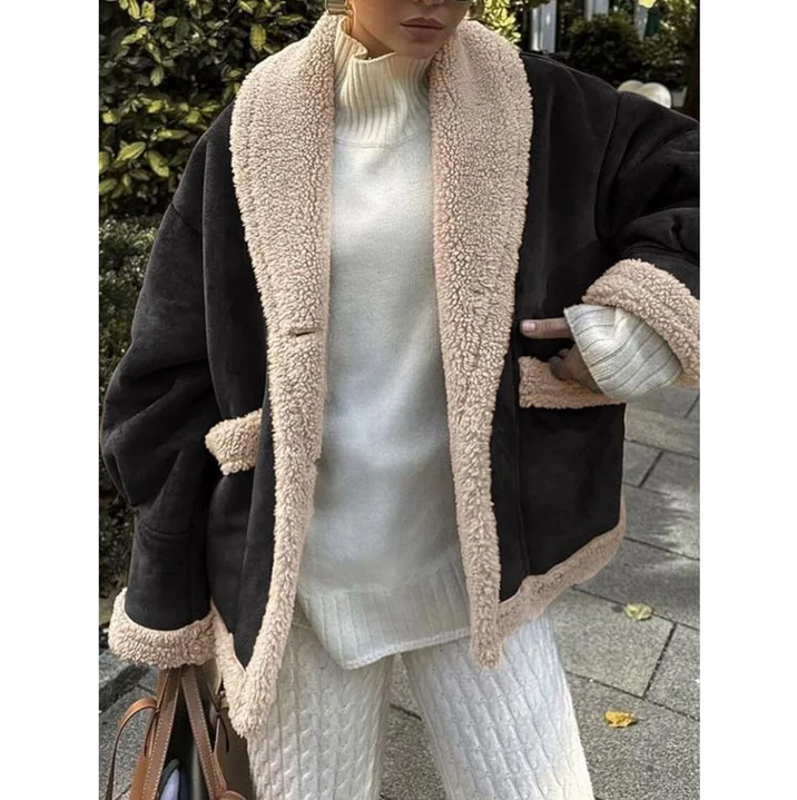 Berg-Feldt | Manteau d'hiver pour femme avec col
