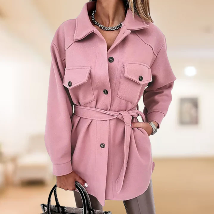 Berg-Feldt | Damen-Trenchcoat Warm und Stilvoll für Den Winter