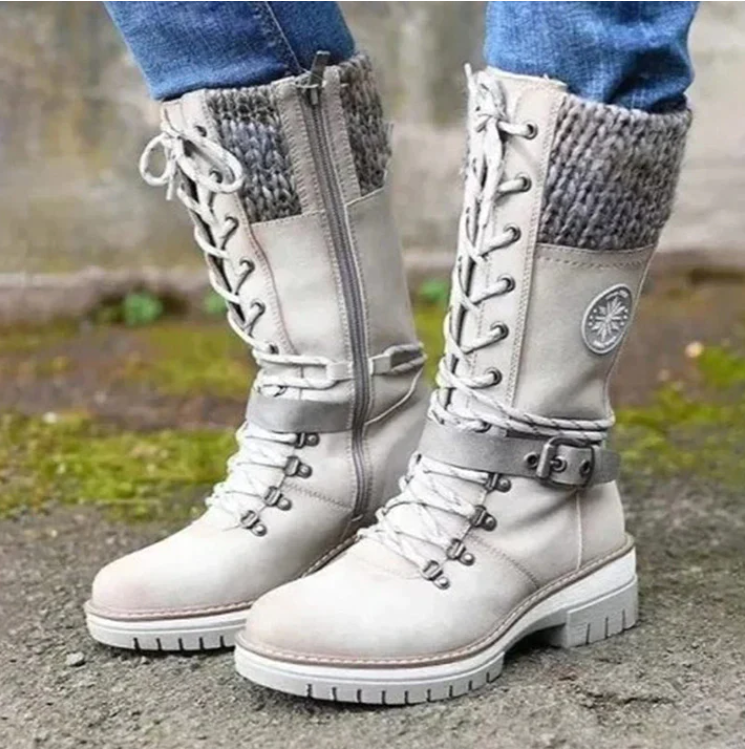 Berg-Feldt | Bottes montantes Martin à lacets pour l'hiver