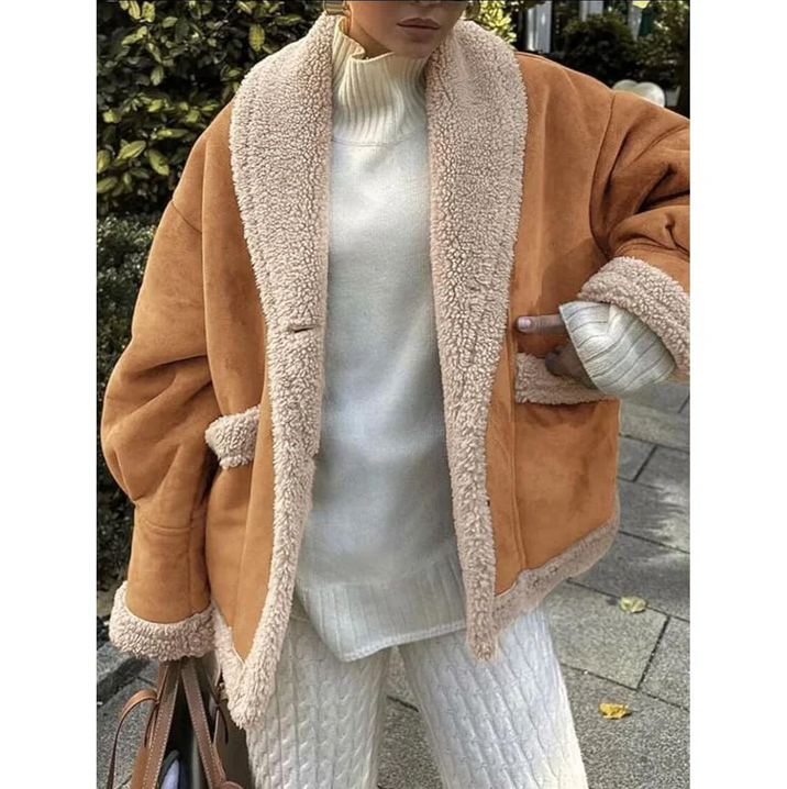 Berg-Feldt | Manteau d'hiver pour femme avec col