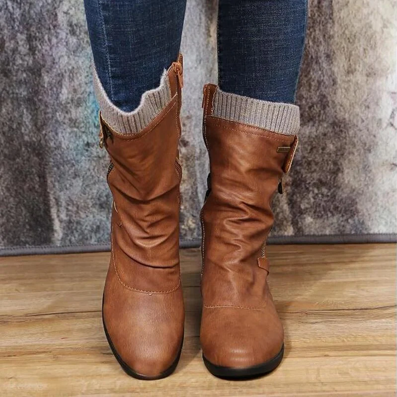 Berg-Feldt | Bottes d'hiver confortables et douillettes pour femme