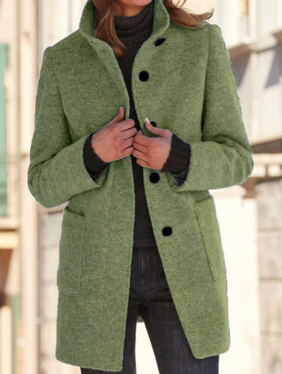 Berg-Feldt | Stilvoller & Eleganter Button-Down-Mantel