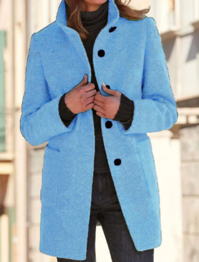 Berg-Feldt | Stilvoller & Eleganter Button-Down-Mantel