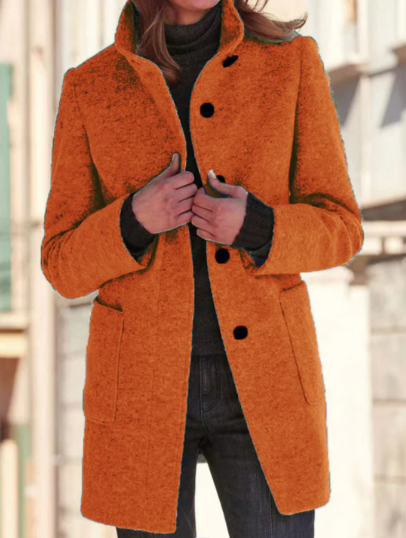 Berg-Feldt | Stilvoller & Eleganter Button-Down-Mantel