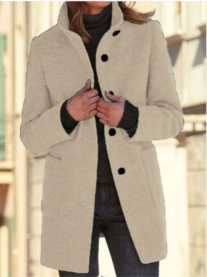 Berg-Feldt | Stilvoller & Eleganter Button-Down-Mantel