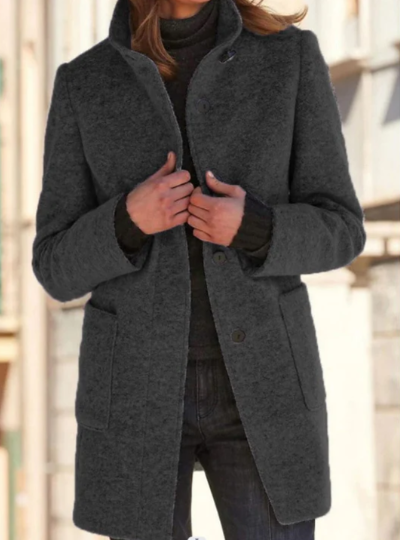 Berg-Feldt | Stilvoller & Eleganter Button-Down-Mantel