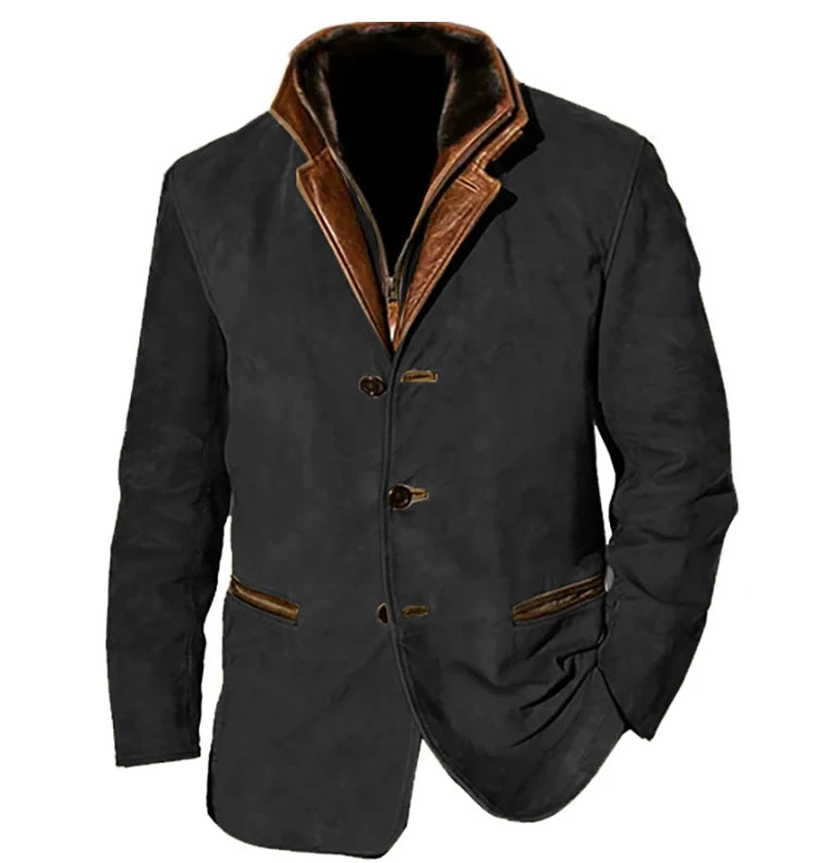 Berg-Feldt | Blouson en daim pour homme
