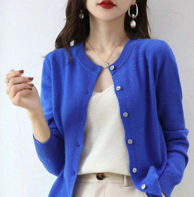 Cardigan Astrid pour femme - Idéal pour le printemps
