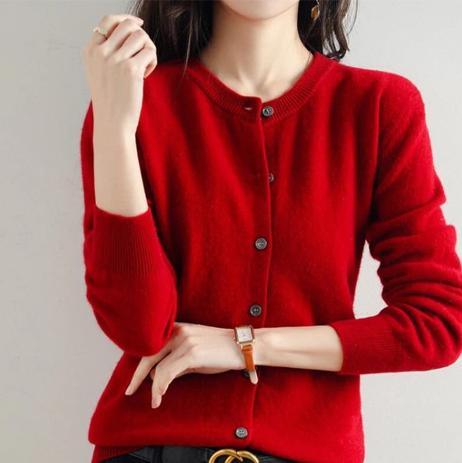 Cardigan Astrid pour femme - Idéal pour le printemps