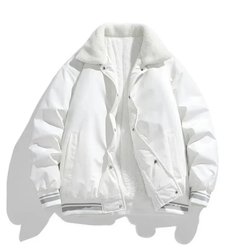 Berg-Feldt | Veste d'hiver chaude pour hommes avec col en sherpa