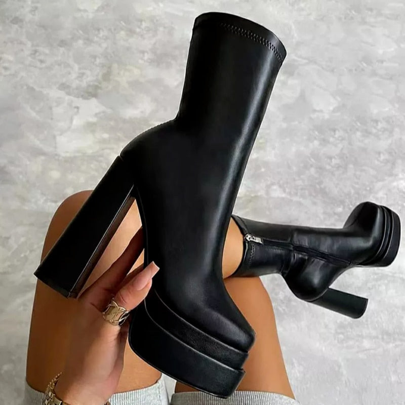 Edle Damen-Stiefeletten Lize