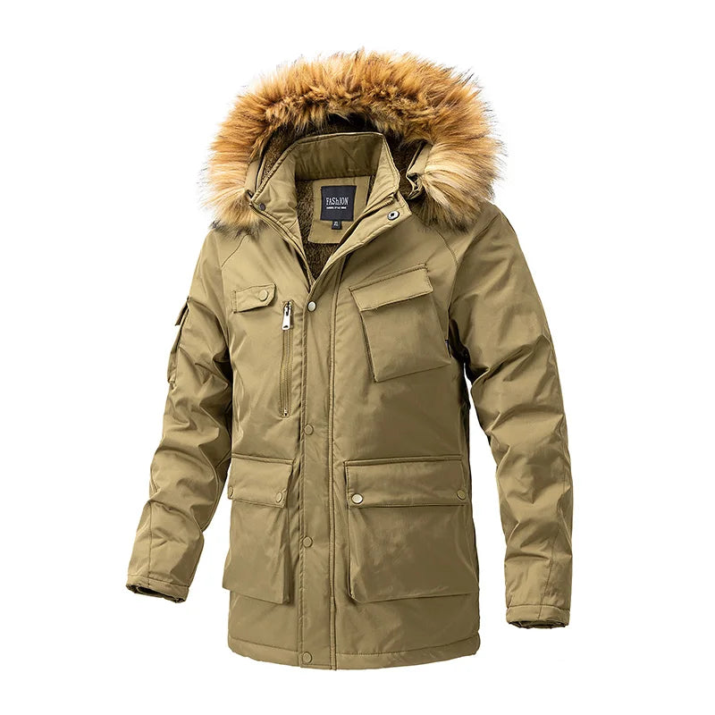 Blouson d'hiver homme Robbie - épais et tendance