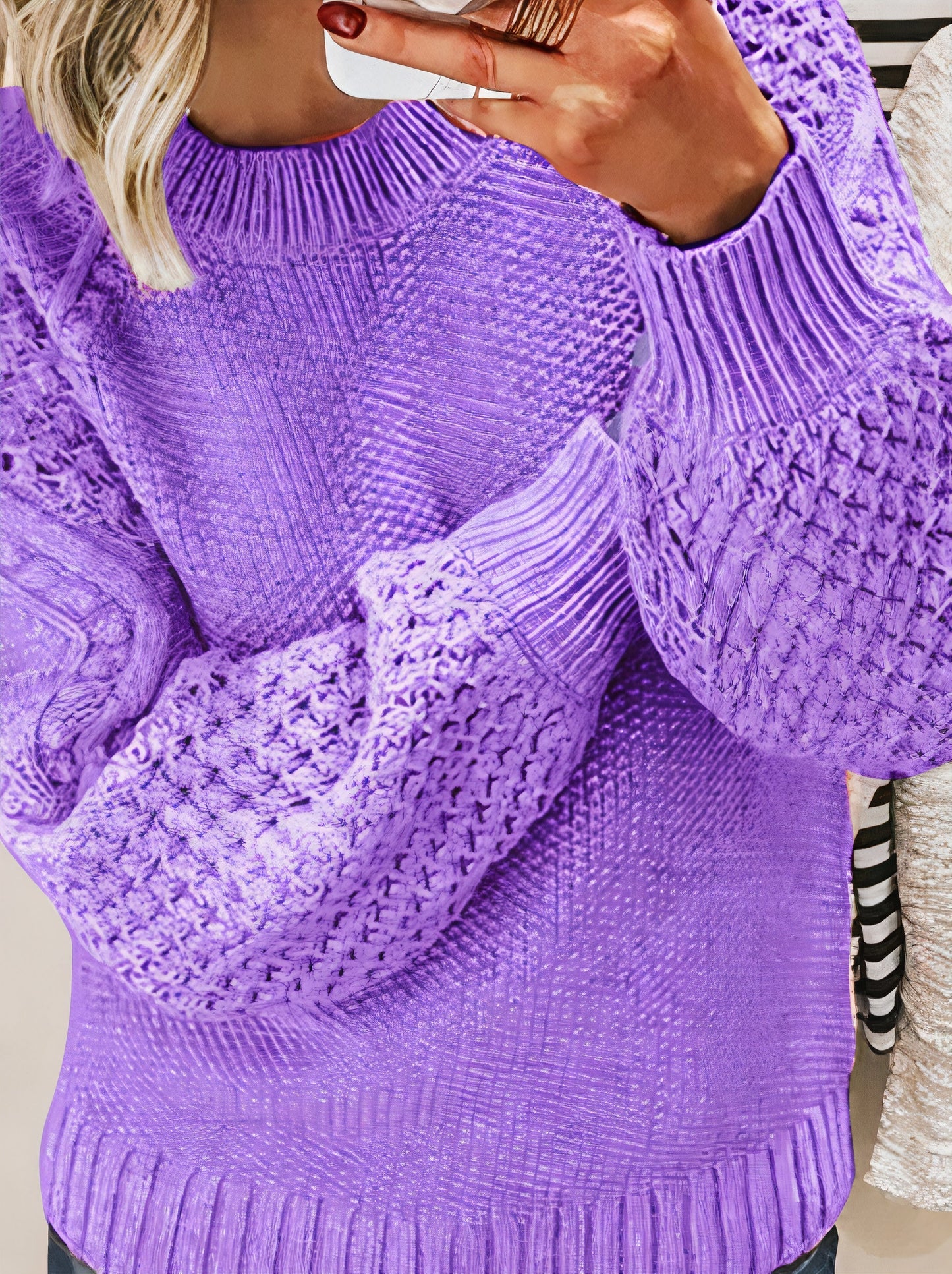 Pull en tricot Bella