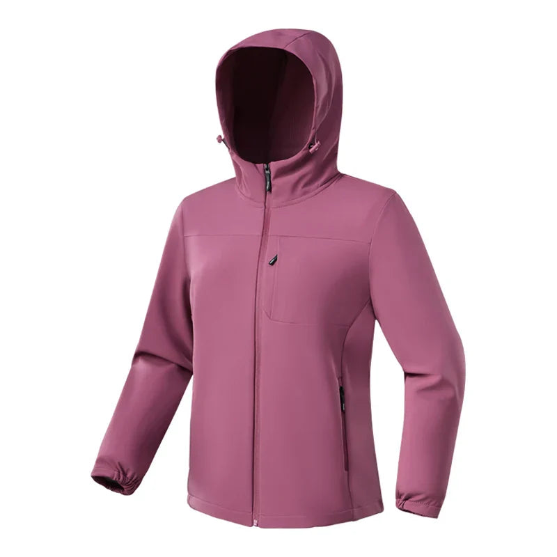 Berg-Feldt | Kapuze Softshell Jacke Langarm